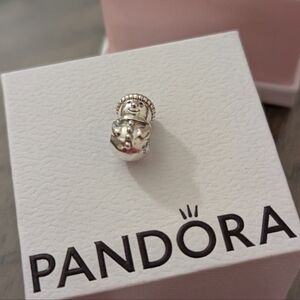 Pandora Silver Snowman Charm